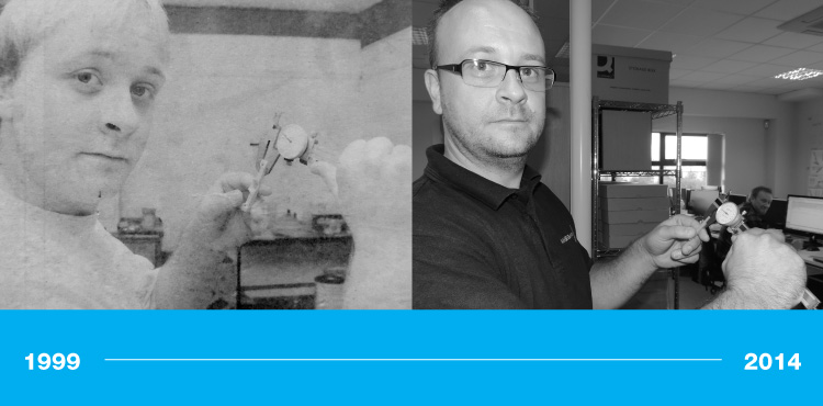 Lee Taylor, 15 Years Service, AME Group