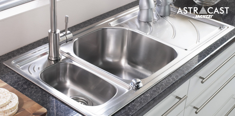 Astracast, Jacuzzi, kitchen sink, sink accessories, echo sink