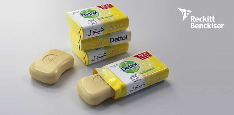 Soap bar, dettol, Reckitt Benckiser, stacking