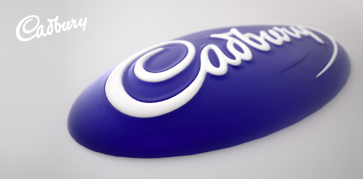 Cadbury, 3D Logo, Exhibition