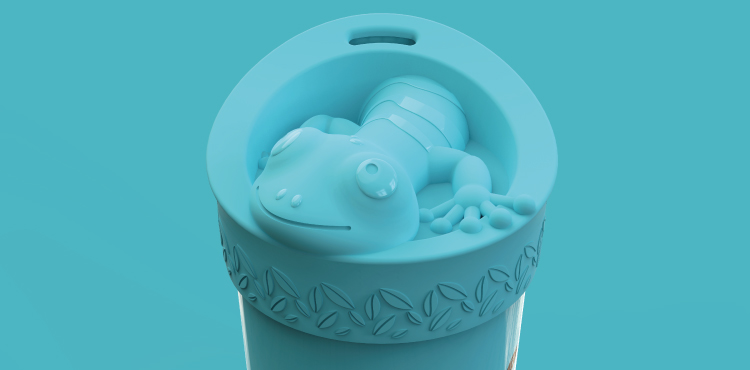 tommee tippee bold design bottle salamander